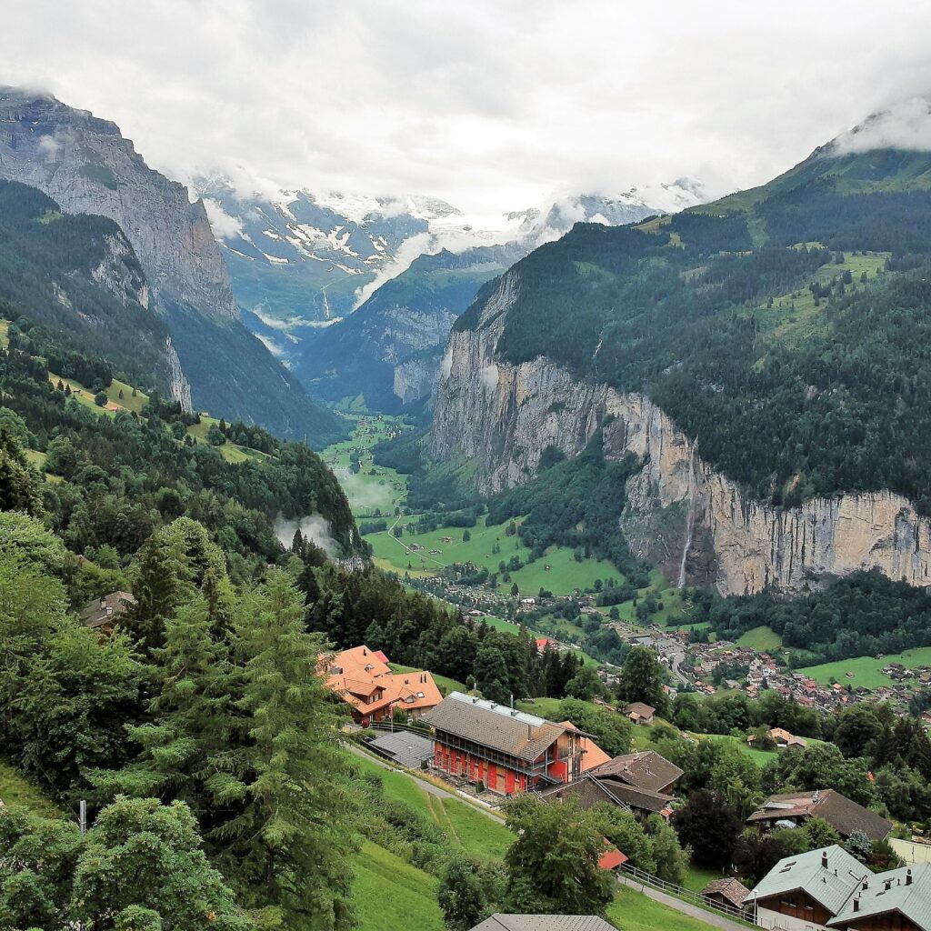 "Gimmelwald" most beautiful towns in Switzerland