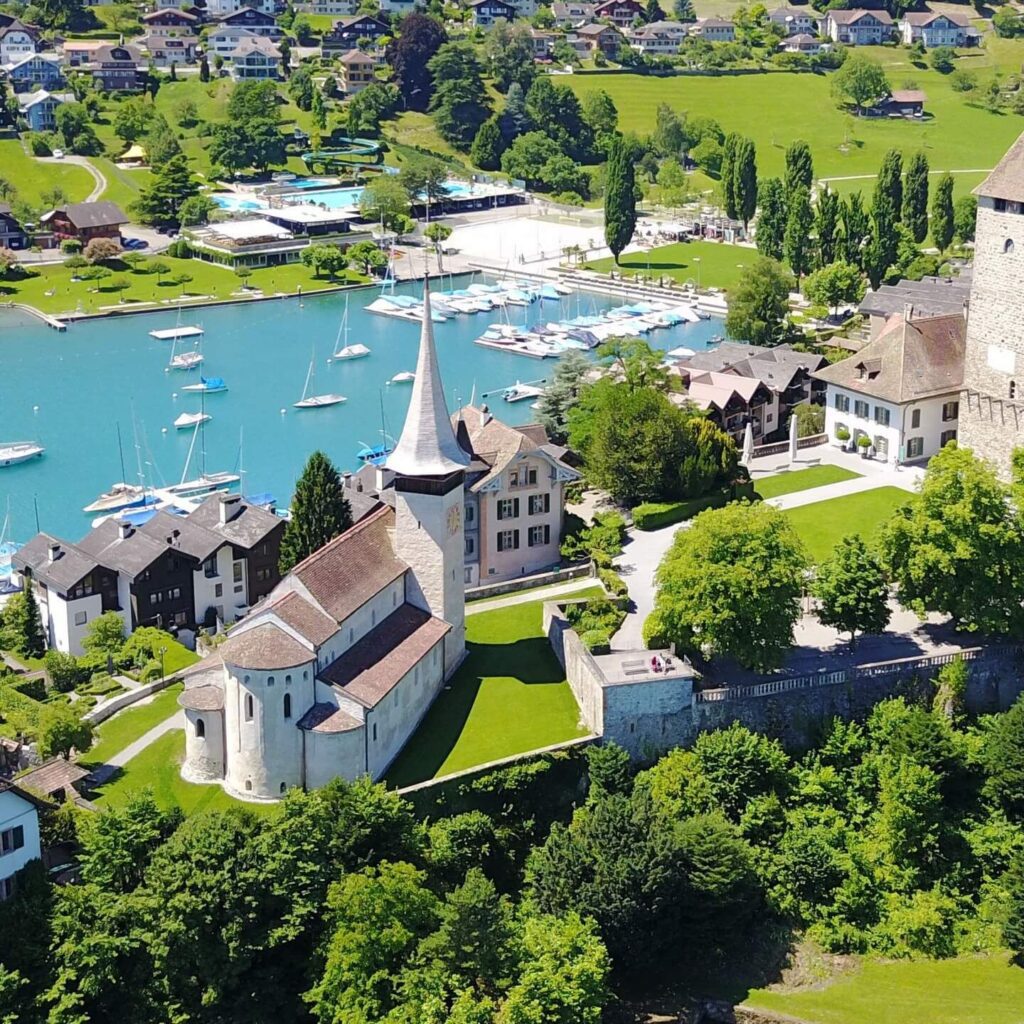 "Spiez" most beautiful towns in Switzerland